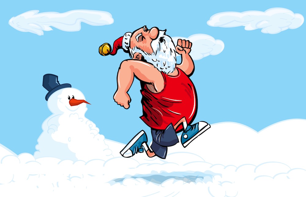 Runningsanta