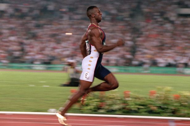 Michael johnson racing strategy in the 400 meters