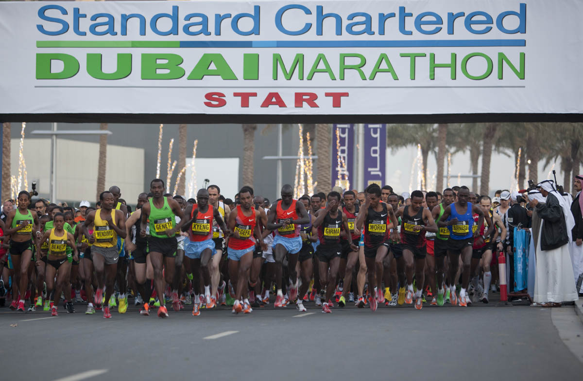 Standarad chartered dubai marathon  1 